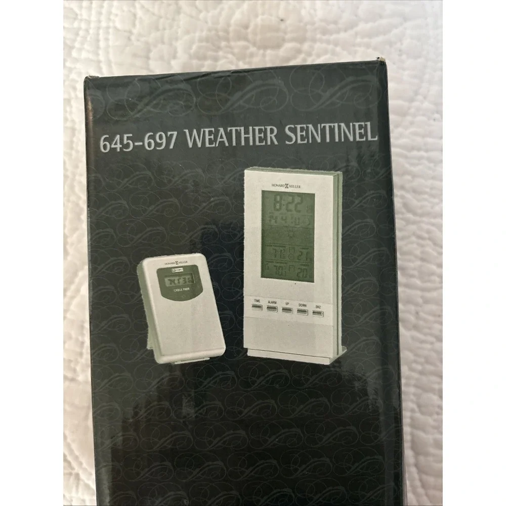 Howard Miller Total Home 645–697 Weather‎ Sentinel clock Open Box